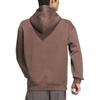 adidas Solid Color Casual Hooded Pullover Sweatshirt JM9077