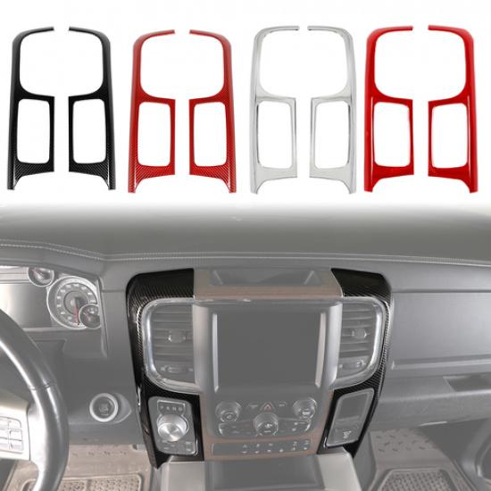 Dashboard Center Console Navigation Panel Trim Cover For Dodge RAM 1500 2012-17
