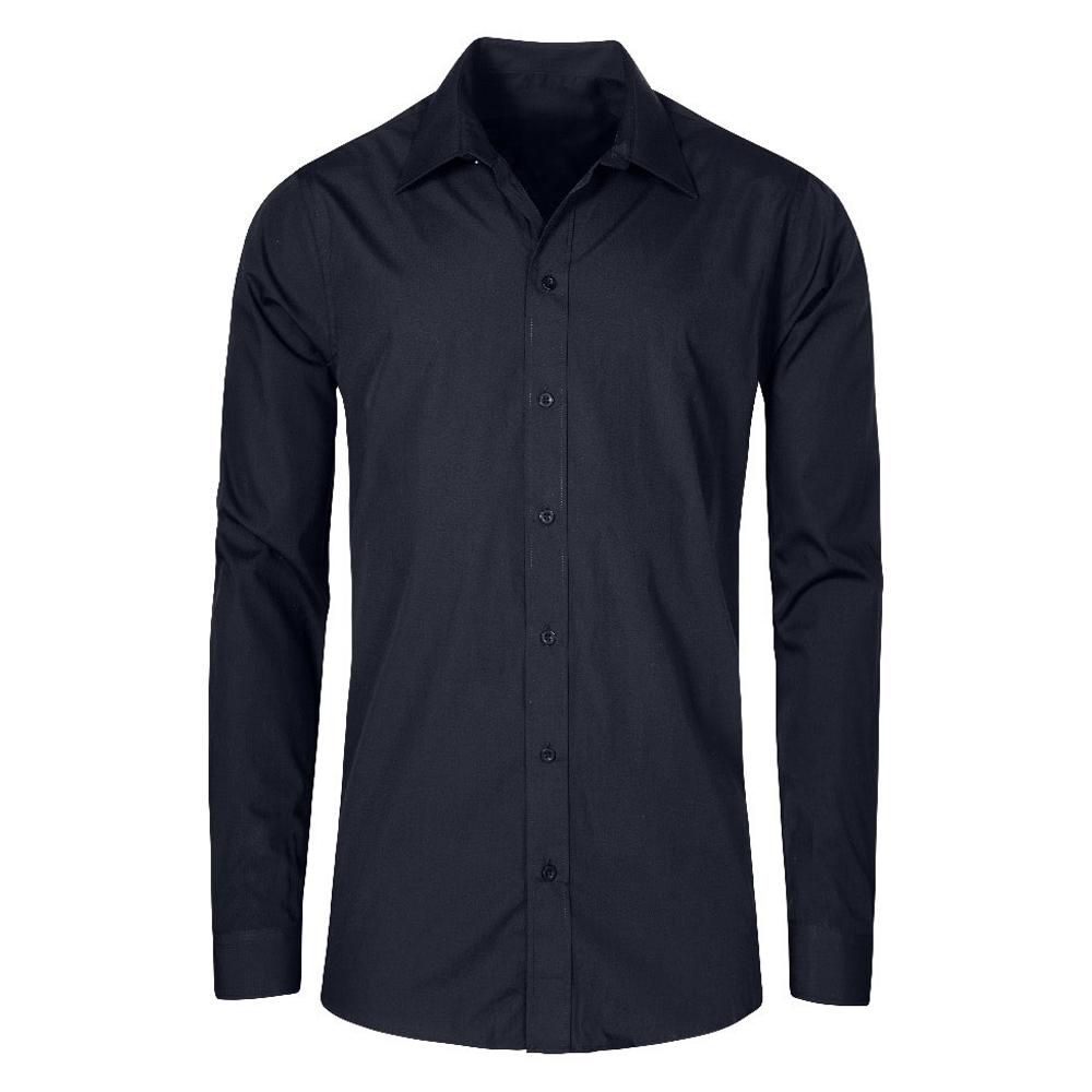 Promodoro Mens Poplin Long-Sleeved Business Shirt