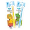 Yunnan Baiyao Jin Kou Jian Kids 3-6Y Sesame Street Ultra-Soft Toothbrush 4-Pack