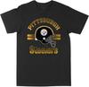 Philcos NFL Pittsburgh Steelers Helmet Black T-Shirt