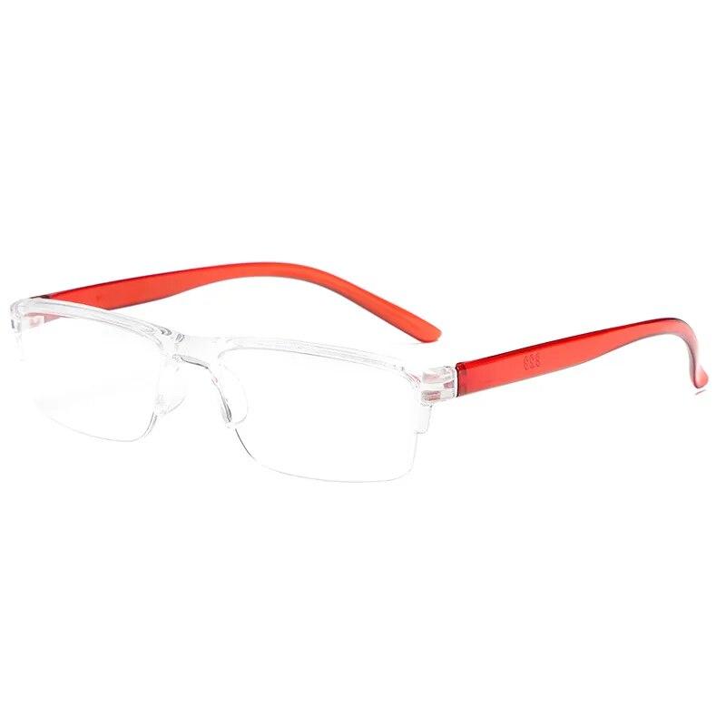 Retro Square Reading Glasses Presbyopic Eyewear Portable Ultralight Presbyopia Eyeglasses Unisex Eyes Glasses with +1.0 To +4.0
