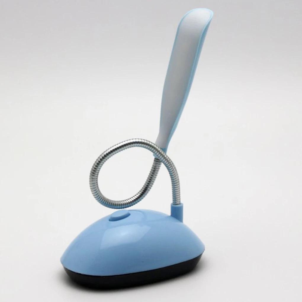 Lamp LED Lamp Table Desk Lamp Reading Lamp Foldable Dimmable AA Battery Powered Table Light 4 LED Portable Lamp Flexo Book Light