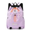 Schoolbag Backpack Light Sports Outdoor Badminton Bag Drawstring Sports Leisure Large Capacity Class Student School Bag