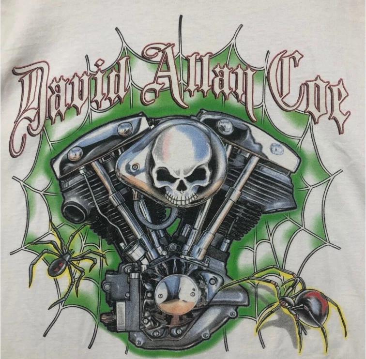 

HOT David Allan Coe White Cotton Unisex S-5XL T-Shirt S88 3XL