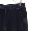 Herno Made In Italy Old Corduroy Pants 46 Navy Men's Used