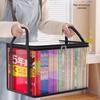 Extra Thick Transparent Book Storage Box for Classrooms and Homes