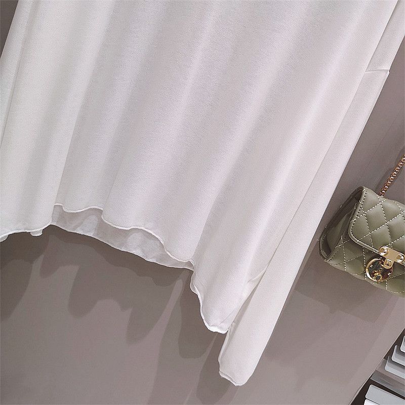 Αντηλιακό T-shirt Γυναικείο Καλοκαιρινό Λεπτό Αντηλιακό Μπουφάν Φούτερ Φαρδύ Μακρυμάνικο Μπλουζάκι Μπλούζα