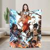 Avatar The Last Airbenders Blanket  Soft Funny Plush Bedding Throws For Kids Living Room Flannel Bedspread Bed Cover