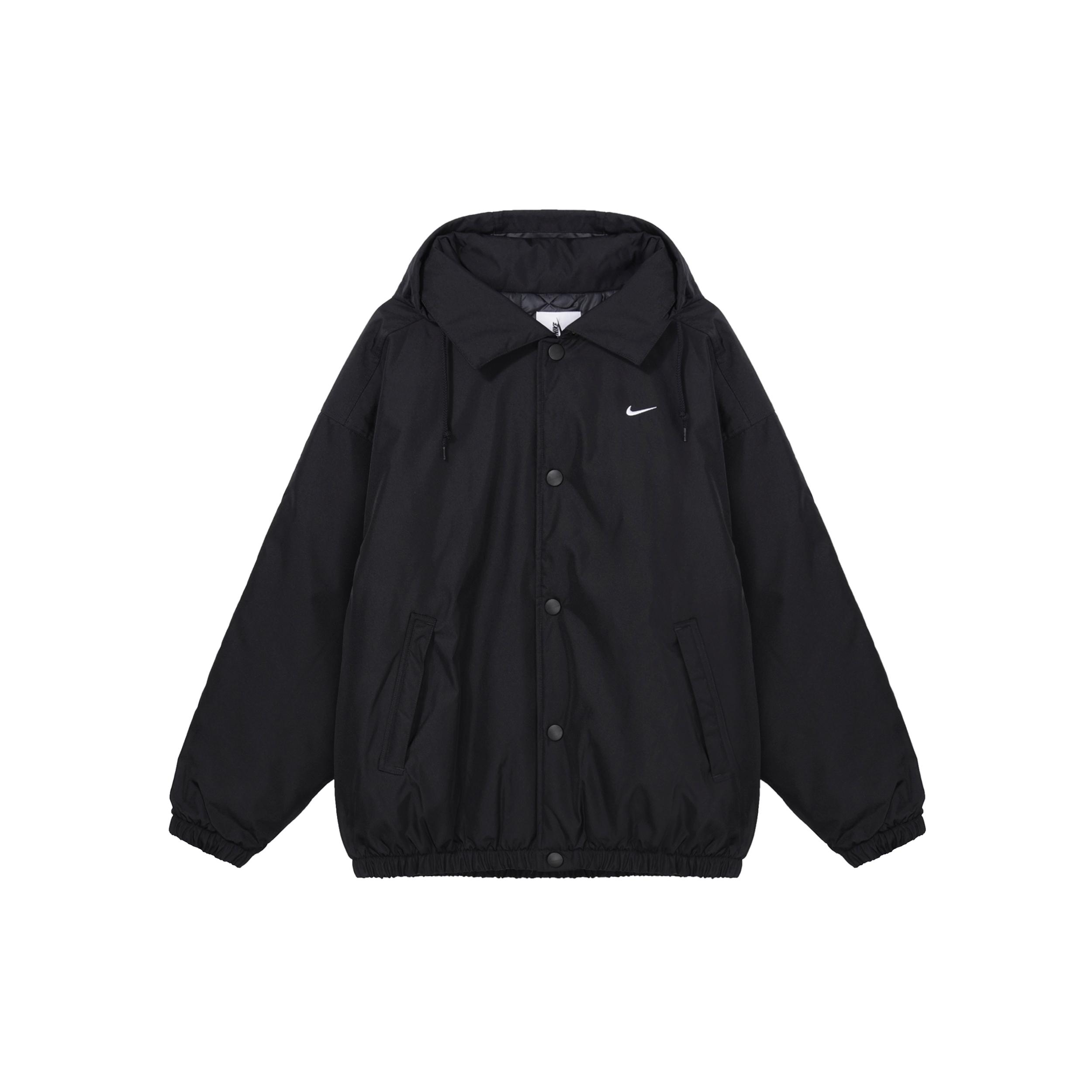 Куртки Nike Sportswear Мужские Черный Съемный капюшон Умеренный Другое FB7853-010 XL