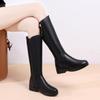 Fashion AIYUQI Women Winter Boots 2025 New Genuine Leather Women Long Boots Anti Slip Large Size 41 42 43 Wool Warm Knight Boots Women