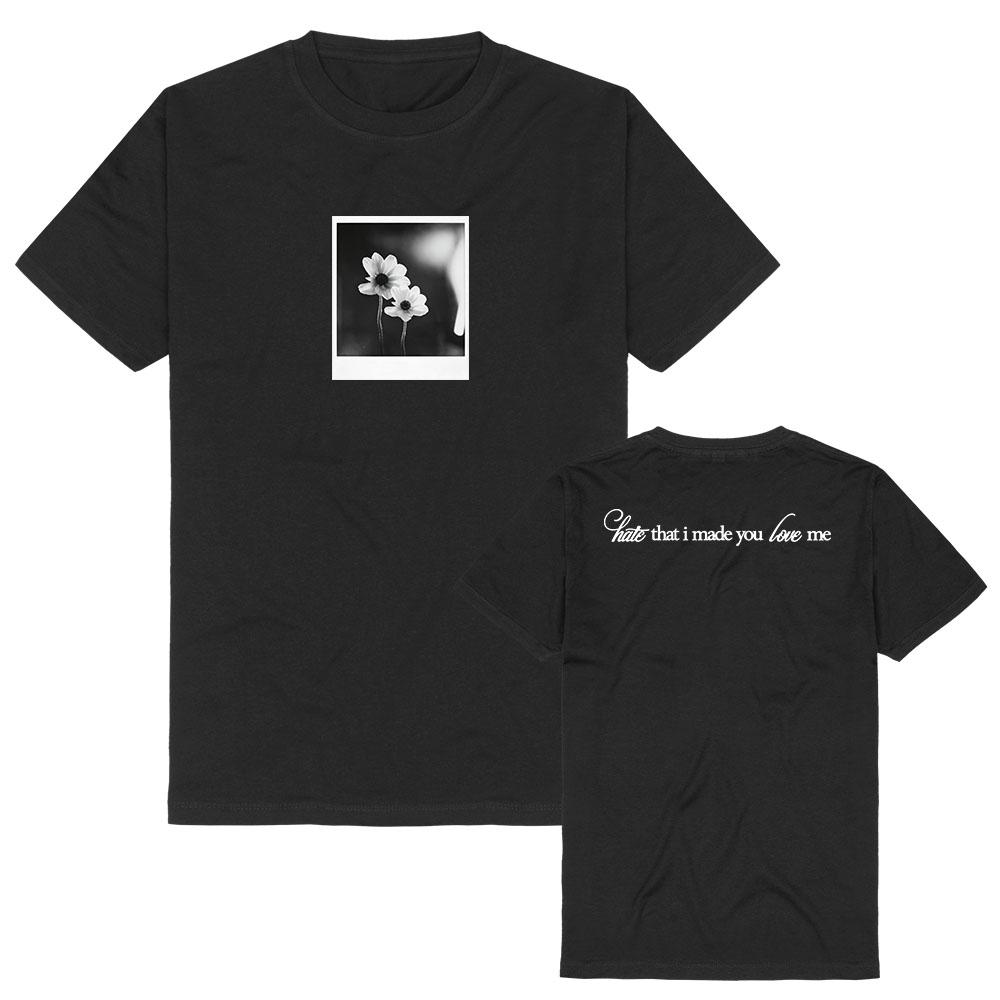 Hate That I Made You Love Me Tee Ariana Grande Petal Album Design Tshirt Summer Short Sleeve Loose Unisex Unisex Graphic Shirts