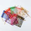 100PCS Moon Star Organza Gift Bag Multicolor  Jewelry Gifts Pouches For Wedding Party Candy Bag  Jewelry Packing  Wholesal