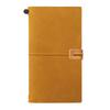 AIGUONIU Vintage Traveler Notepad Handmade Cowhide Notebook Leather Cover Magnetic Closure for Student Diary Records Account