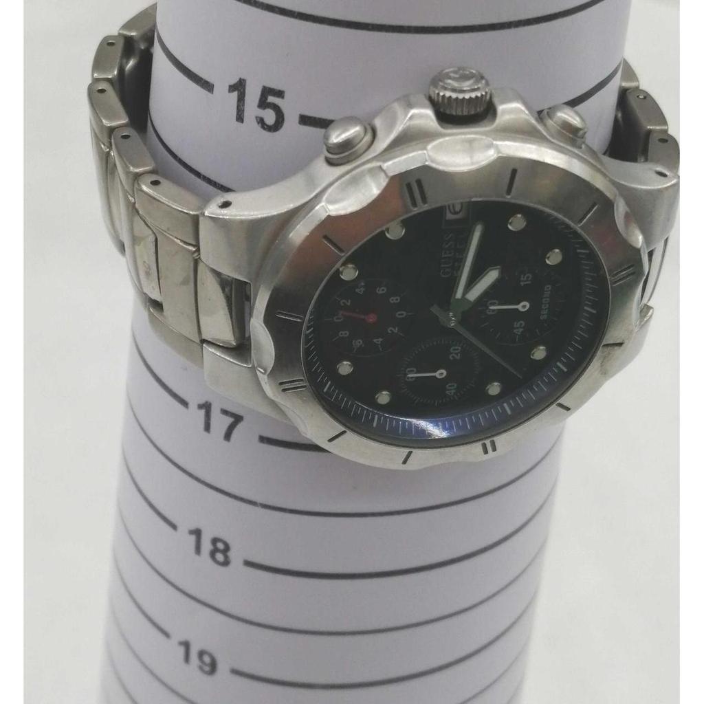 Used GUESS Chronograph Belt Non-Genuine Quartz Watch