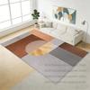 Geometric Carpets Modern Living Room Decor Lounge Bedroom Study Floor Mat Bedside Large Size Easy Cleaning Soft Rugs Non-slip