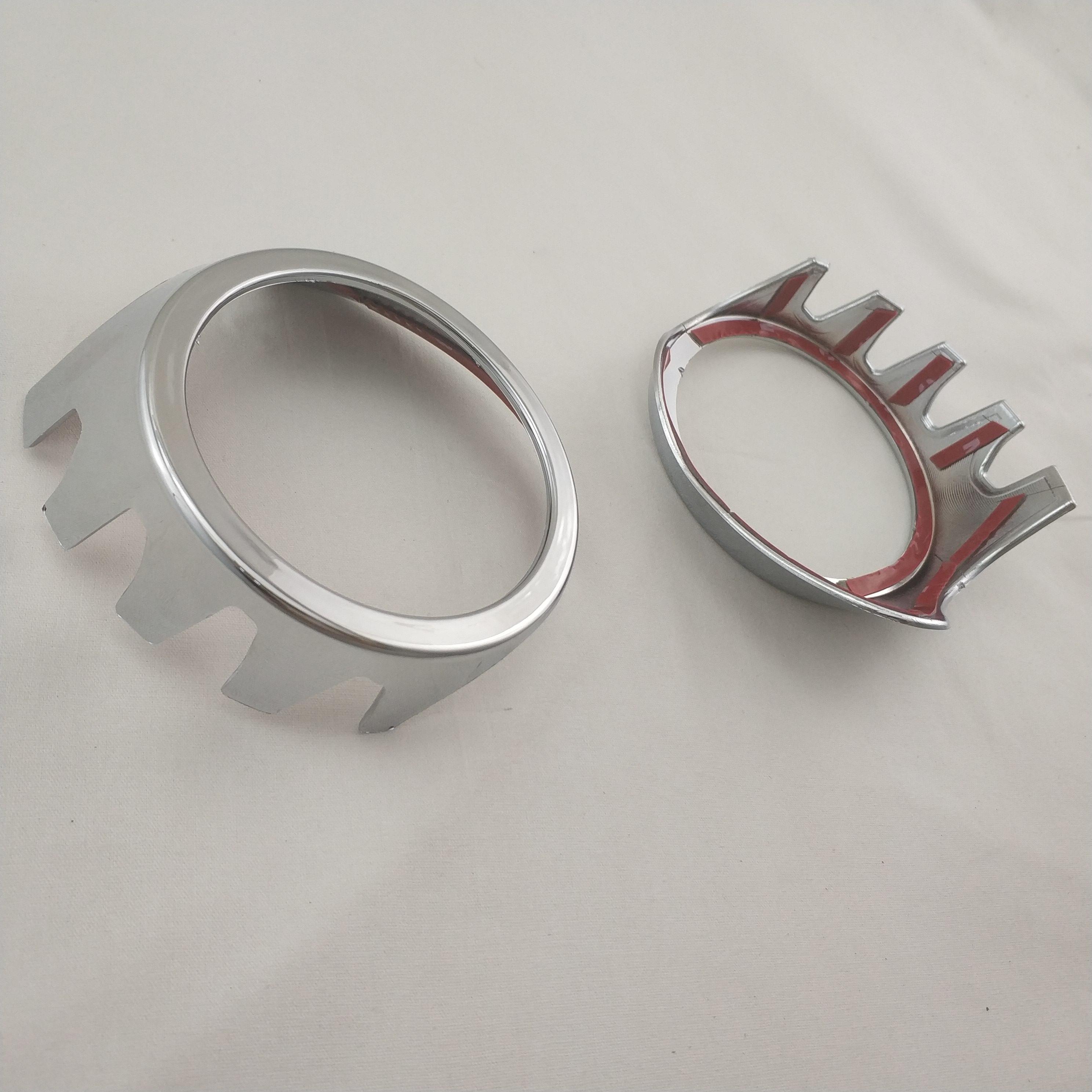 

2pcs New Car ABS Chrome Accessories Plated Front Fog Lamp Cover Trim Paste Style For Toyota Prius 20 2003 2005 2006 2008 2009 Chrome