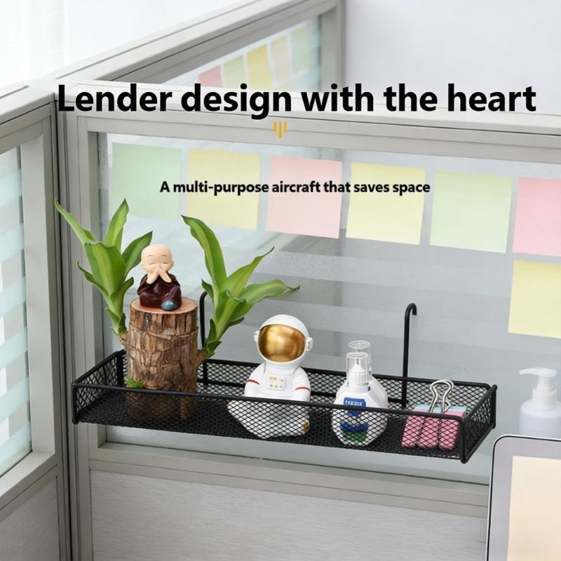 Space Saving Iron Plant Holder for Miniature Pots Desktop Wall Hanging Shelf for Succulents Flowerpot Organizer