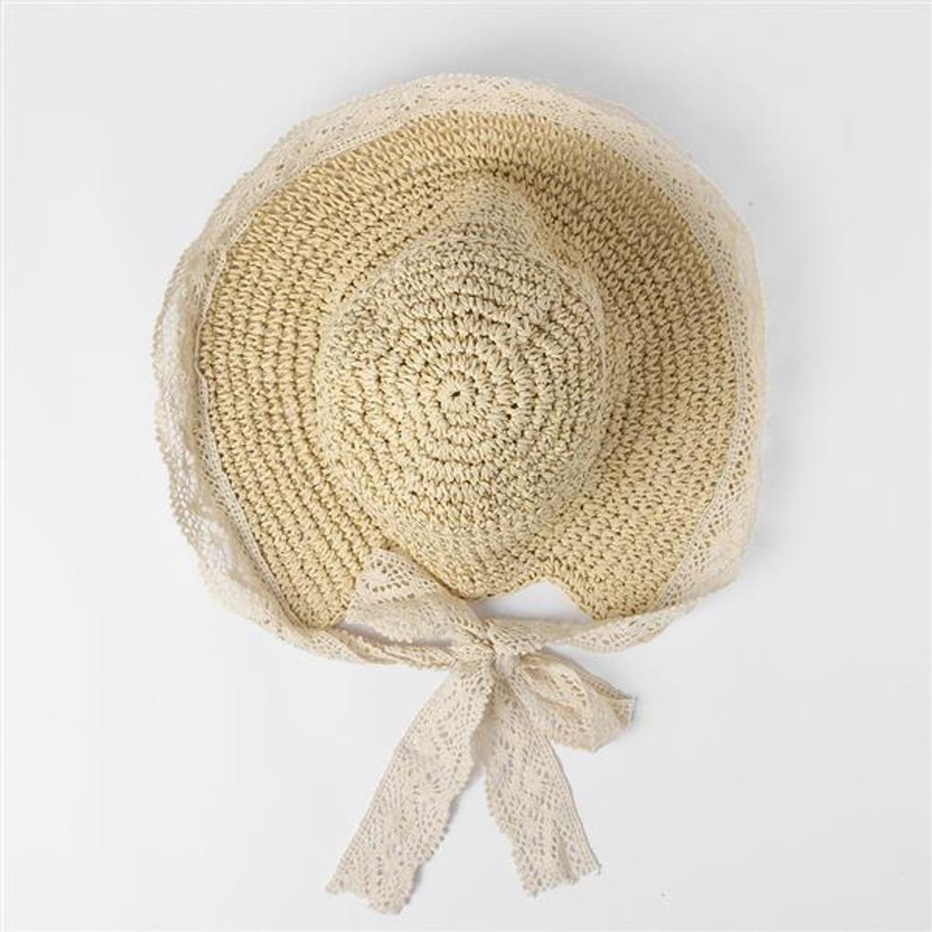 Chloe Ribbon Beach Hat/Summer Bonnet