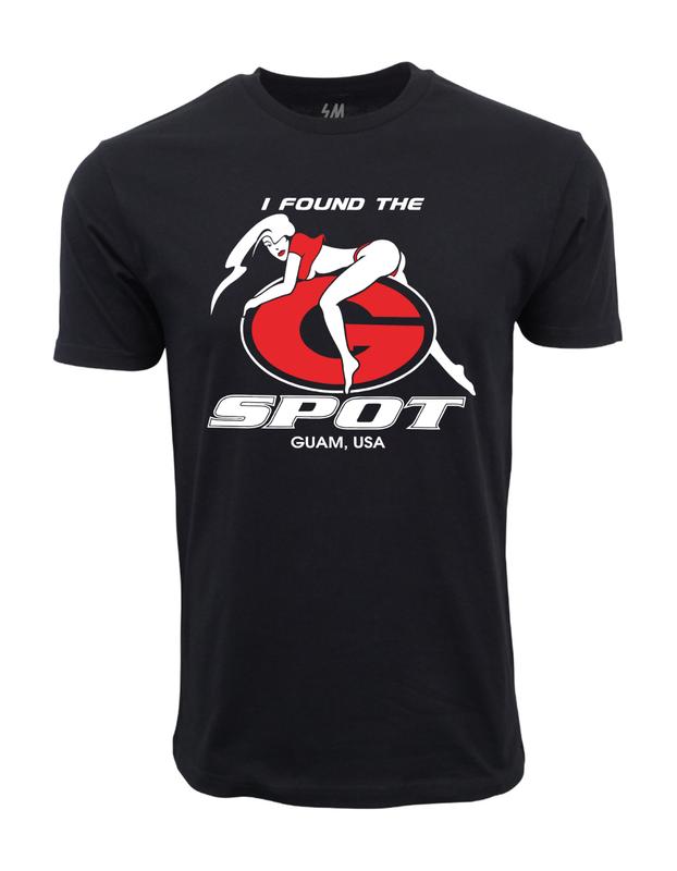 I Found The Spot Guam USA Graphic Unisex T-Shirt L