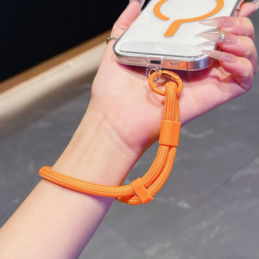 Hochtransparente Magnetische Hülle mit Verstellbarem Seil für Apple 17PROMAX - Öltropfen-Linsenrahmen, Kompatibel mit 16 und Trendigen 12 Modellen