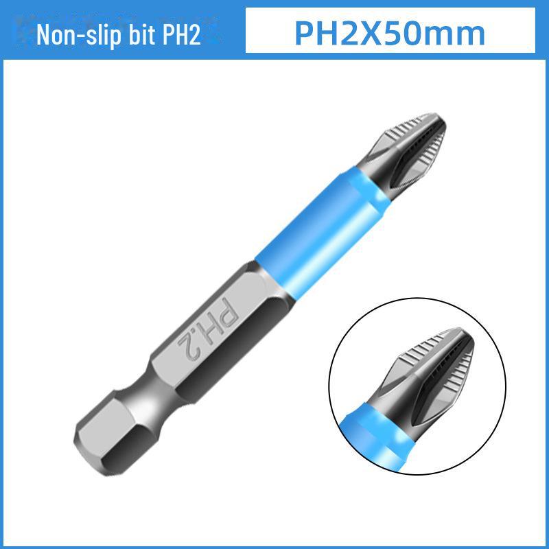 PH2 Non-Slip Crosshead Screwdriver Bit for Electric and Manual Use