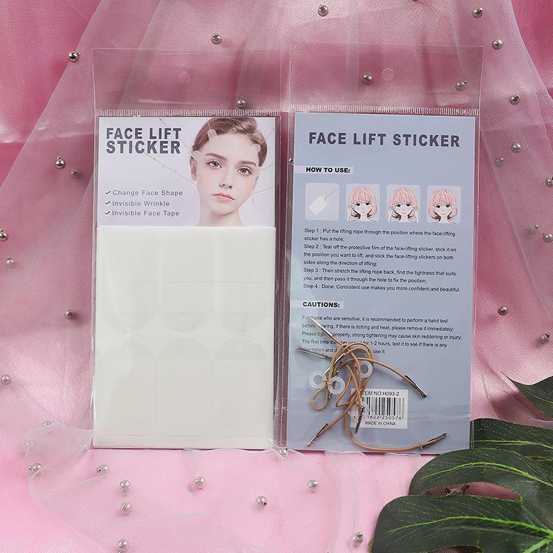 18Pcs/Set Invisible Thin Face Stickers V-Shape Fast Lifting Facial Lift Up Neck Eye Double Chin Wrinkle Makeup Tape