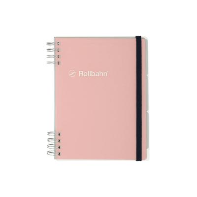 Rollbahn Flexible Cover High Clear Pocket L [DELFONICS] [LIFE LOG] 360° (Light Pink)