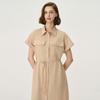 Huit Seersucker Short Sleeve Long Shirt Htwsu5j05t
