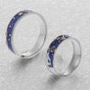 2 Stück Sternennächte Versprechensringe Zarter Sternennächte Ring Sternennächte Gold Mond Romantik Versprechensringe Set