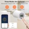 For Zigbee For Tuya Programmable Temperature Thermostatic Radiator Valve with Smart Home Integration and Remote Control