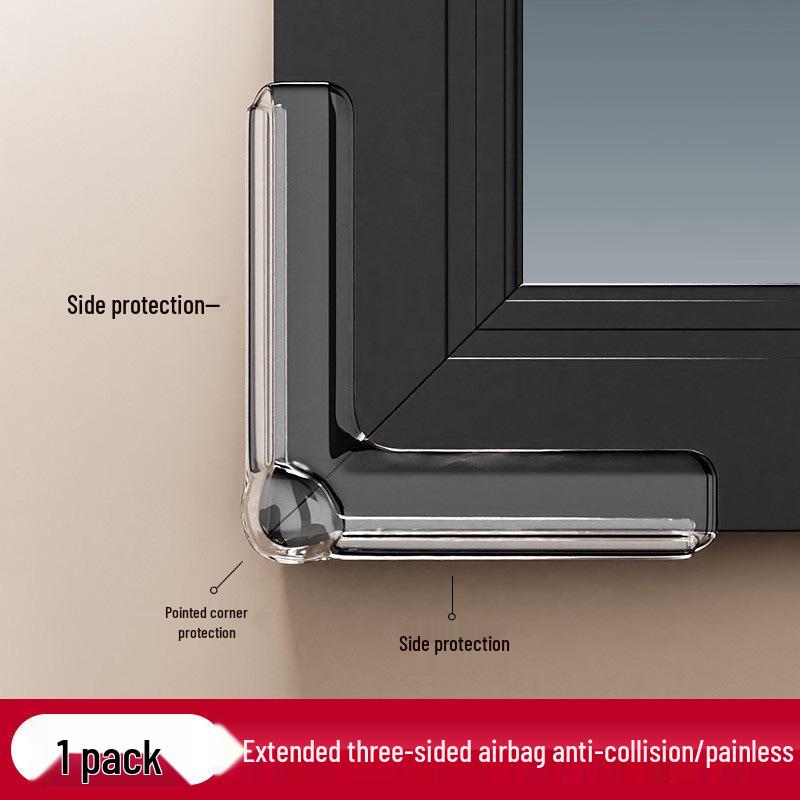 

Алюминиевый угловой протектор для стекла под прямым углом для окна, предотвращающий столкновения