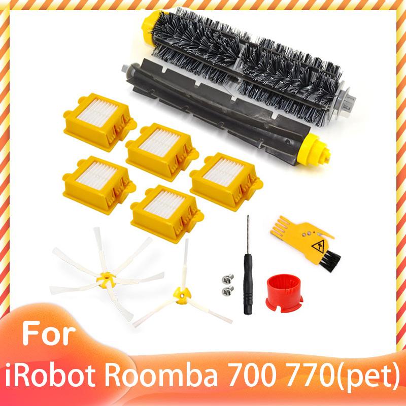 Ersatzteile Zubehör-Set für iRobot Roomba 700 Serie 760 770 772 774 775 776 780 782 785 786 790 Staubsauger