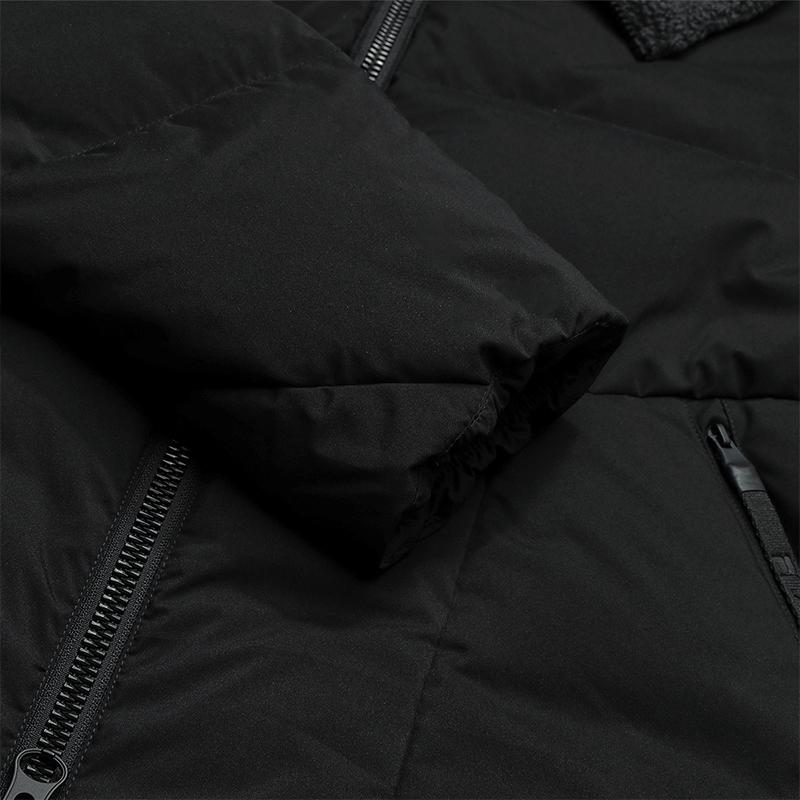 FILA Golf Series Classic Simple Casual Sports Stain-Resistant Soft Goose Down Short Hooded Jacket Women Jackets A11W545930F-BK