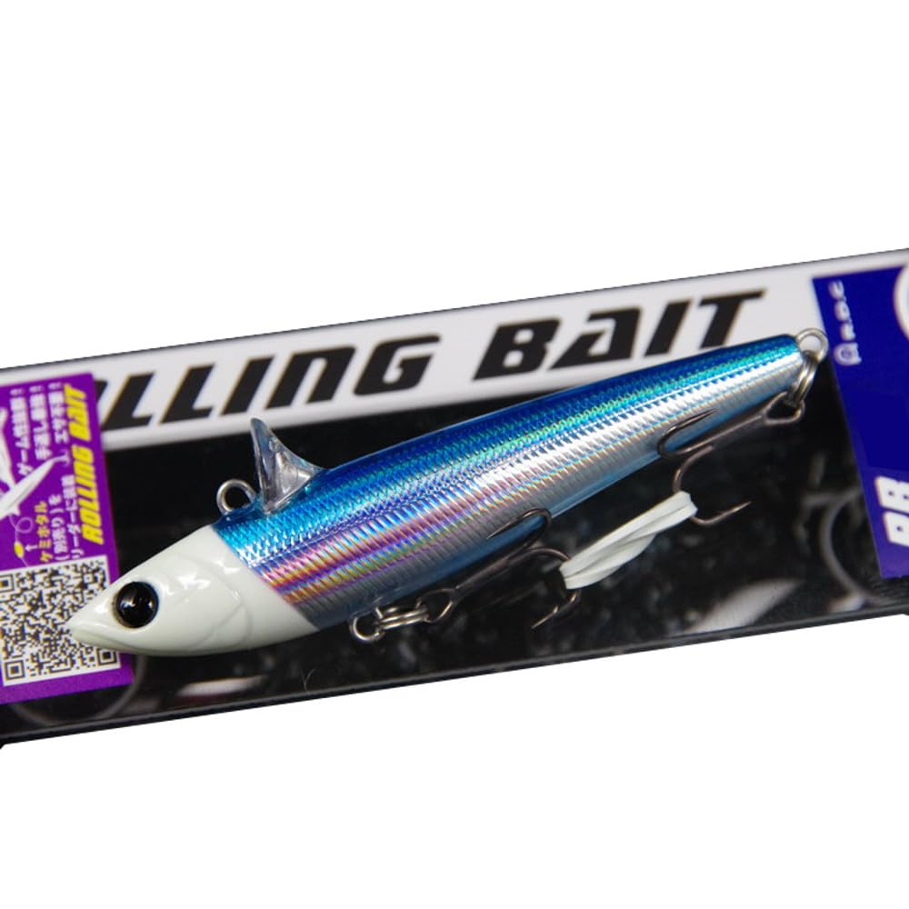 Tacklehouse Воблер Rolling Bait ROLLING BAIT 77 №RBT4 Прозрачно-синий 77mm