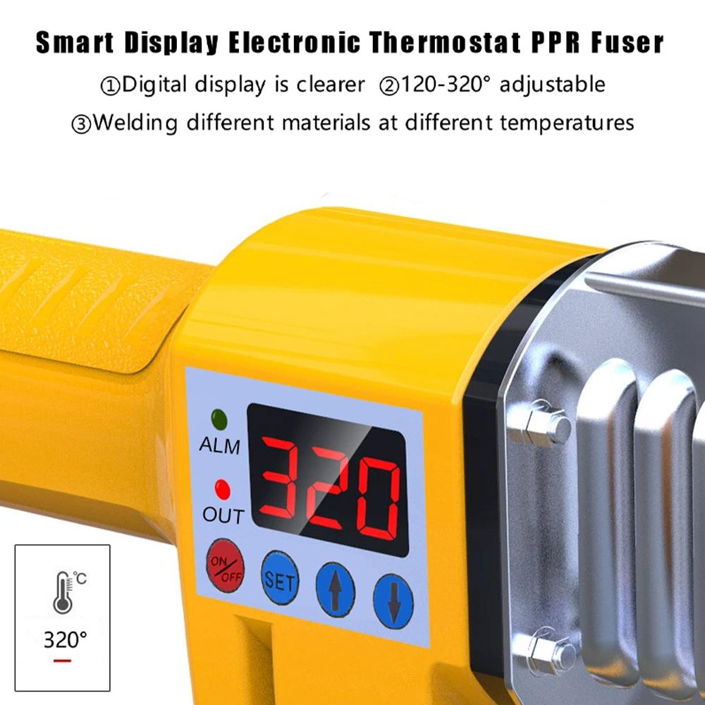 1PC 1000W Pipe Welding Machine 220V Pipe Welding Iron PB/PP/PE/PPR Pipe Welding Tools, Home Water Pipe Plastic Welding Tools
