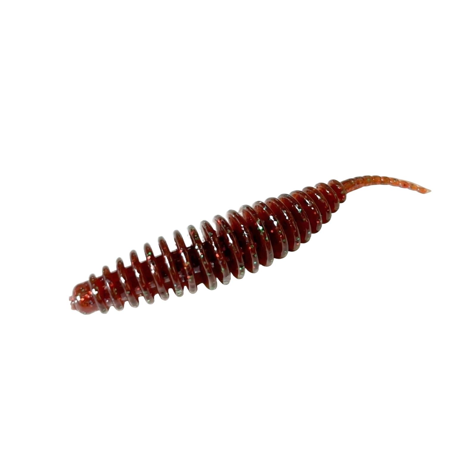 

Swimming Bubble Worm Soft Needle Tail for Bass one size винний