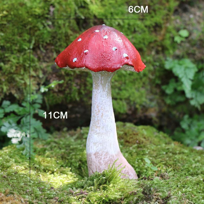 

Whimsical Mushroom & Ladybird Garden Statue: Vivid ResinDecor for Outdoor, Perfect for Easter Gifts & Parties, No PowerRequired
