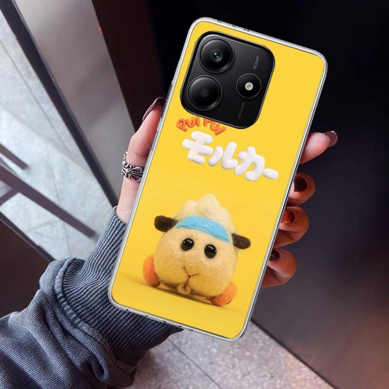 Cute PUI PUI MOLCAR Phone Case For Xiaomi Redmi Note 15 14 14S 13 12S 12 Pro Plus 11S 11 10S 10 4G Cover 11E 11T 5G Print Fundas