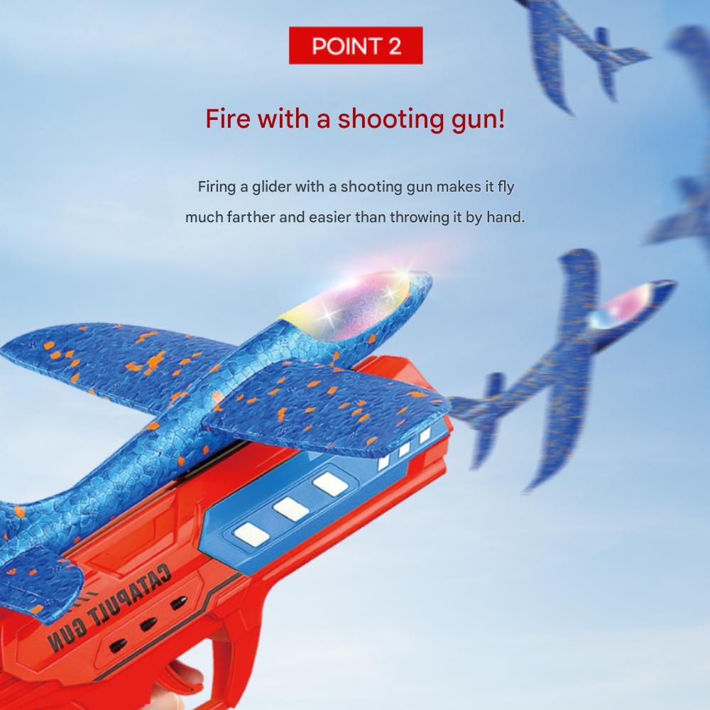 Air Glider Gun, Random Color Delivery, 1 Set