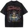Maomao The Apothecary Diaries Graphic T Shirt Men Women Casual Cotton Tshirts Vintage Washed Tee Harajuku Male Oversized T-shirt