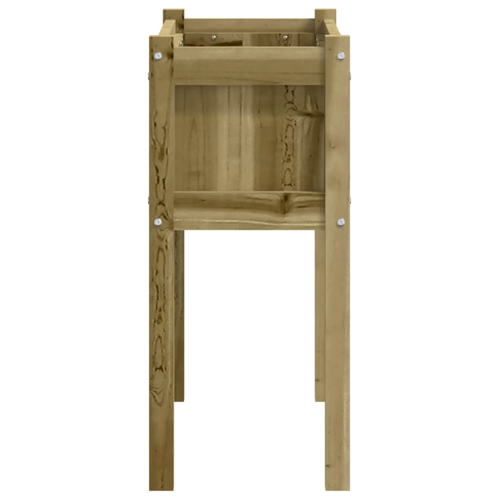 Wooden Planter with Legs 70 X 31 X 70 Cm Pressure Treated Pine Wood
