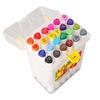 24 Colors Paint Markers Dual Tip Quick Drying Paint Markers Pens for Wood Rock Painting Canvas Stone Glass Ceramic DIY