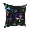 Santa Claus  Christmas Patterns Square Pillow Case Polyester Cushions for Sofa Creative Cushion Covers
