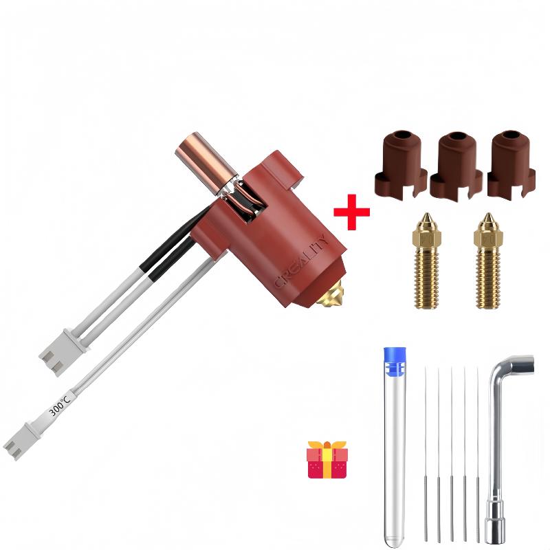 Creality Ender 3 V3 KE Ceramic Hotend Kit, 300°C High Temp Heating Block Extruder Hotend forEnder 3 V3 KE K1/K1 Max