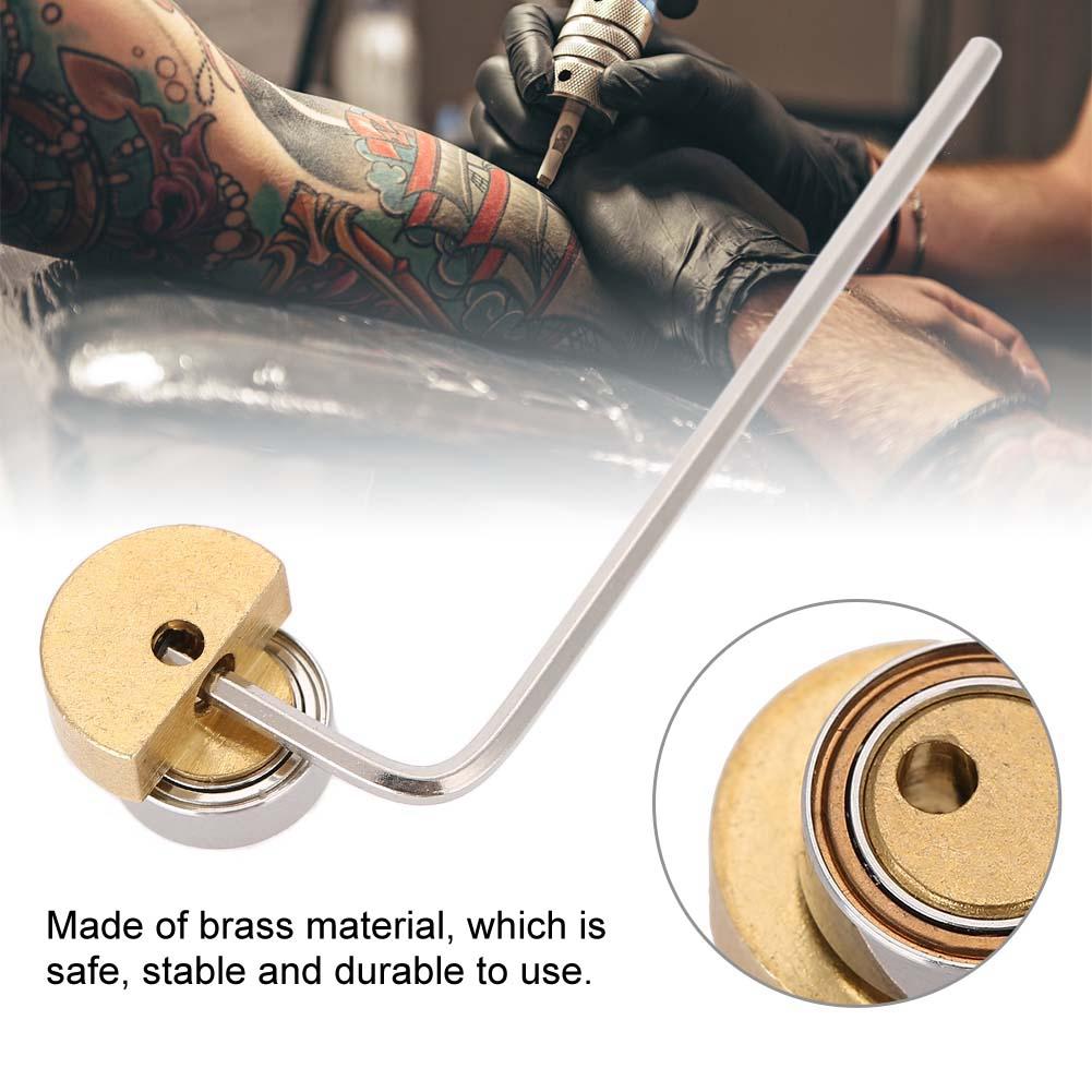 Accesorii profesionale pentru motor de tatuaje din alamă aurie, accesorii pentru roți excentrice cu came