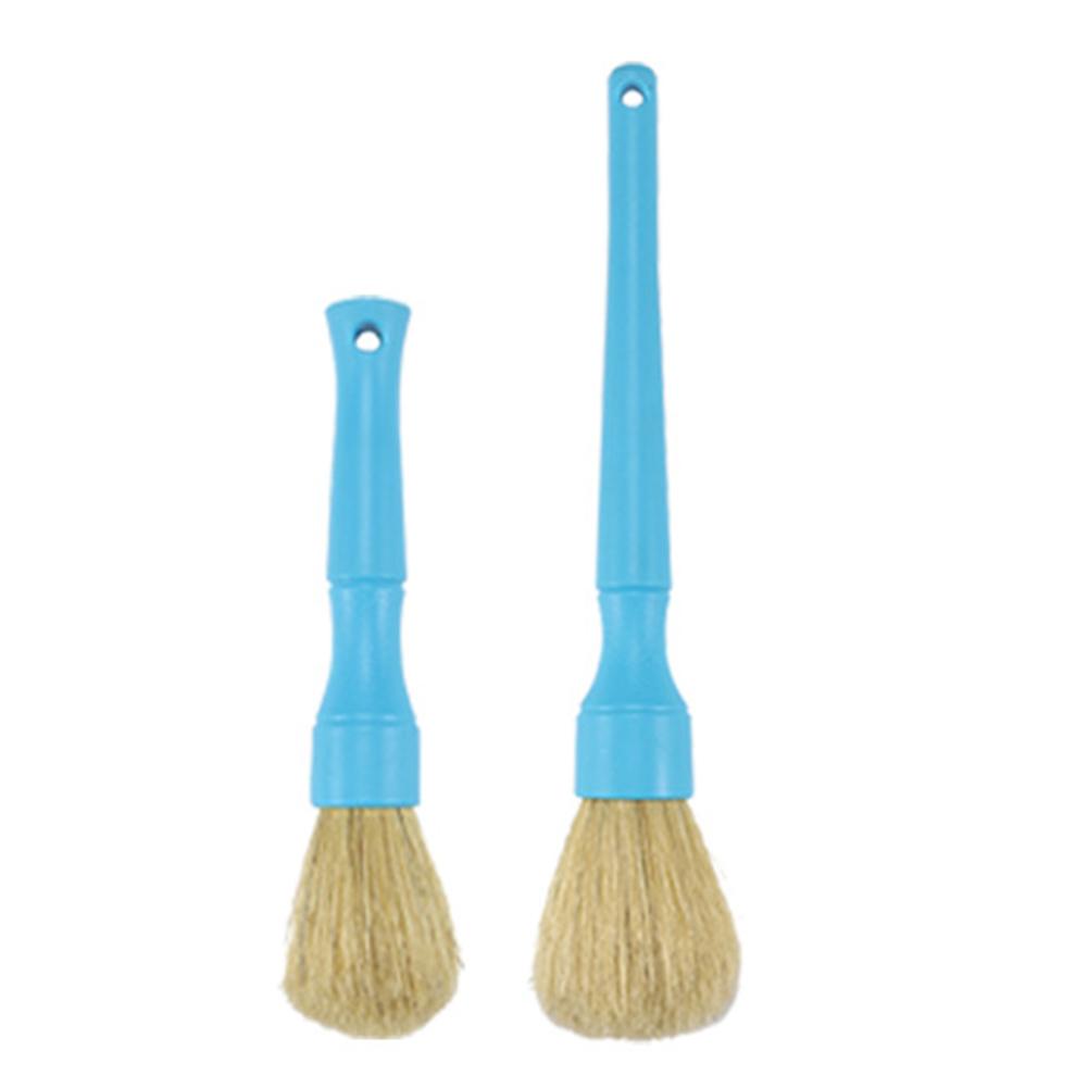 2 Stück Auto Detaillierungsset Klimaanlagenzubehör Fugenbürste Autoreinigungswerkzeuge Autowaschzubehör Auto Detaillierungsbürste