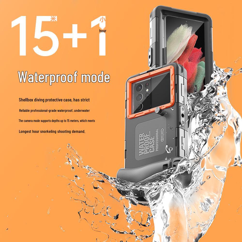 Waterproof Diving Case for Google Pixel 7 Pro - Sealed, Anti-Fall, Full Coverage, for Underwater Photography