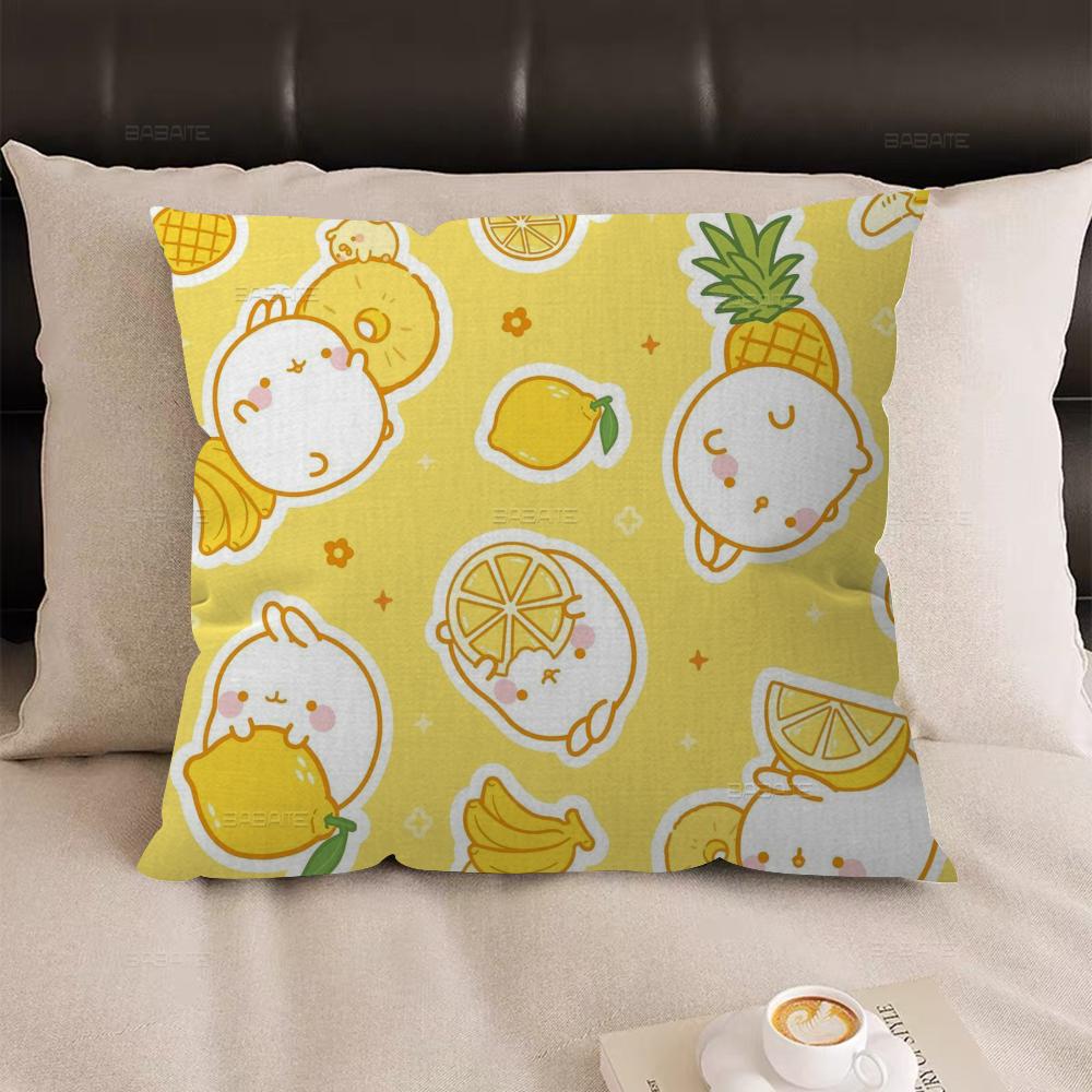 Cute Bunny Rabbit Pillowcase toon Gift Cushion Cover Bedroom Home Sofa Chair Seat Decor pillow case