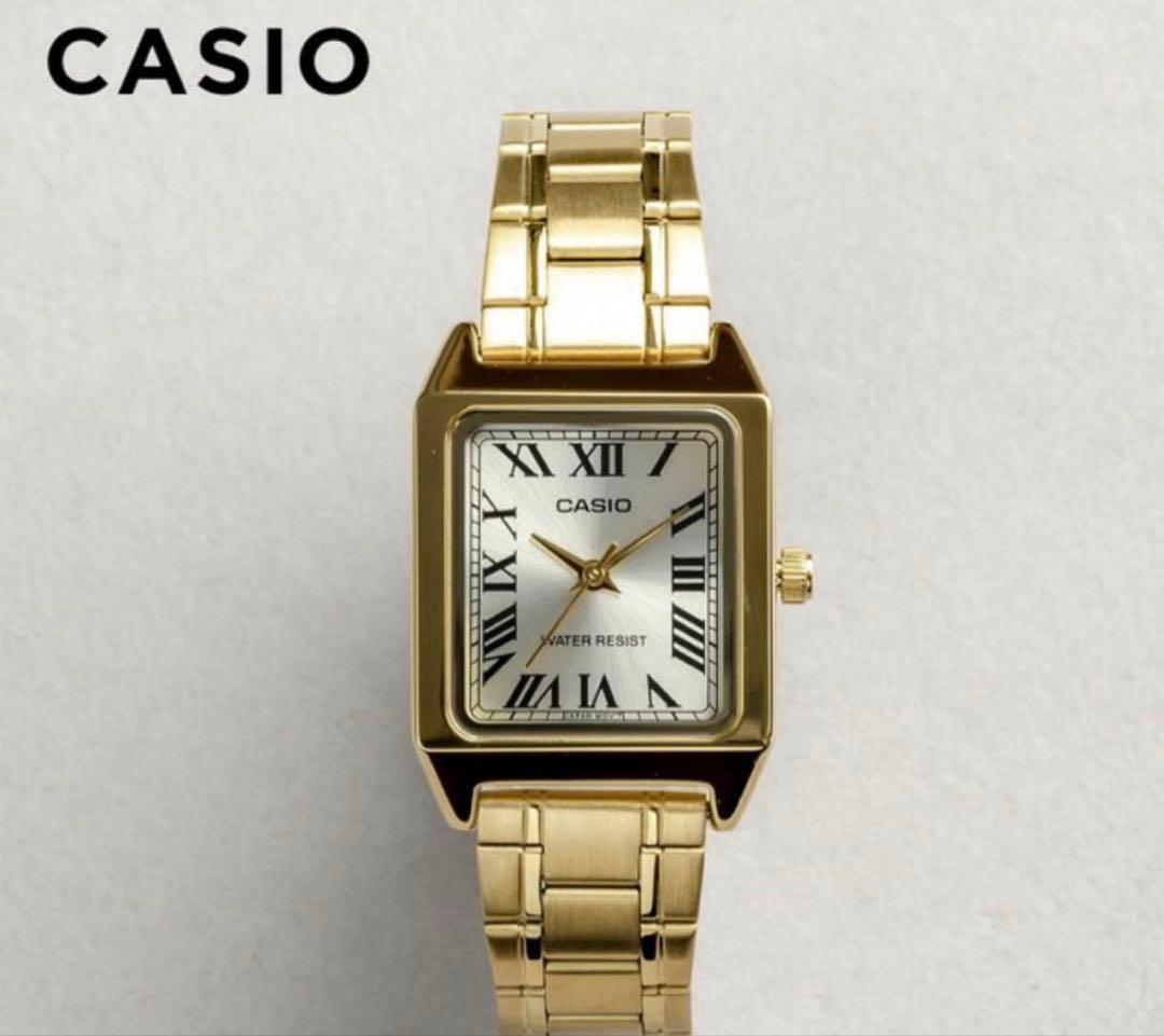 CASIO LTP-V007G-9B Золотые наручные часы